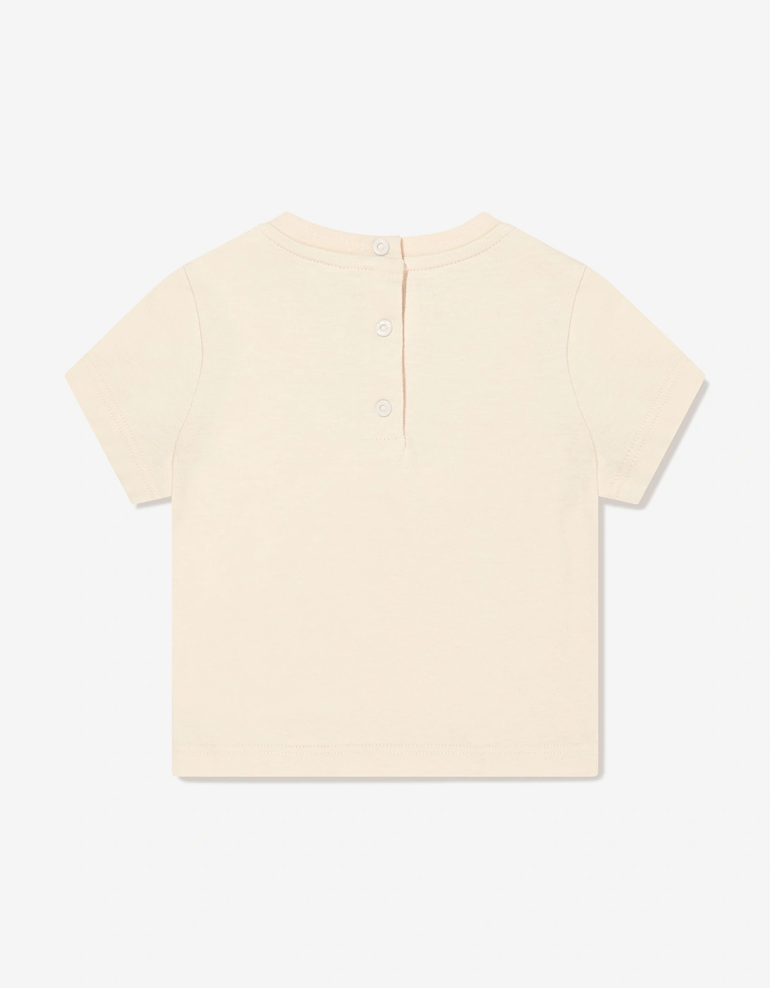 Baby Logo T-Shirt in Beige