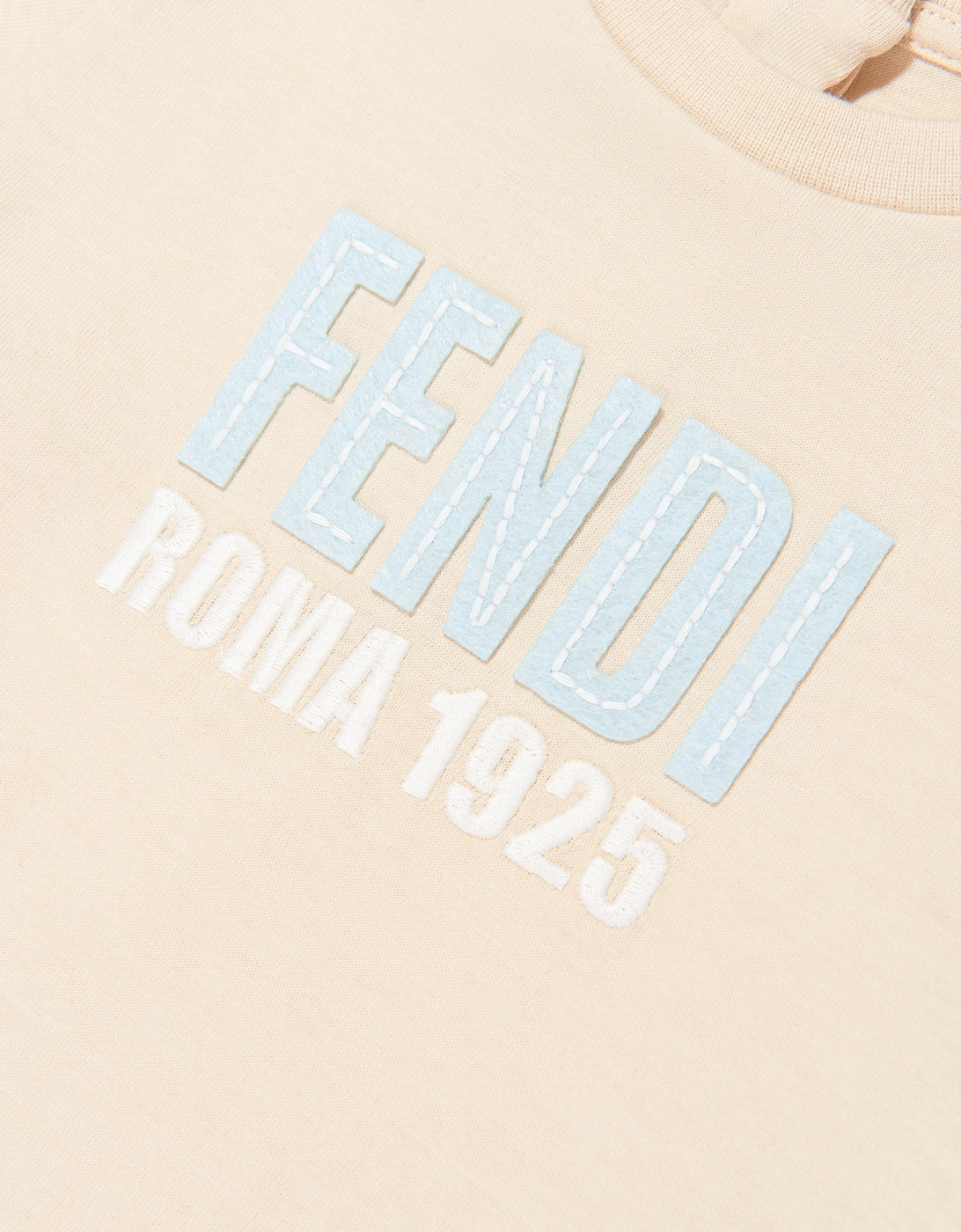 Baby Logo T-Shirt in Beige