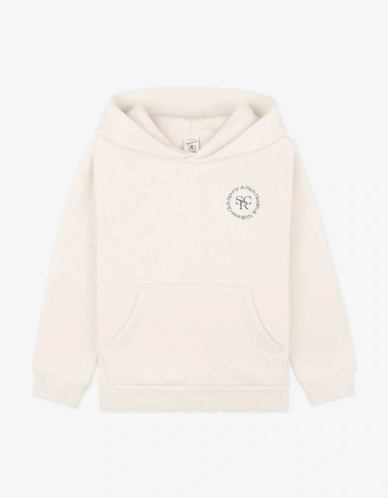 Kids SRHWC Hoodie in Ivory