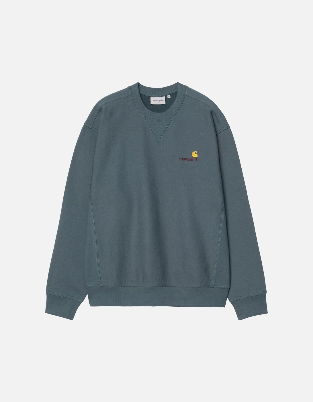 American Script Sweatshirt Office Blue, 5 of 4