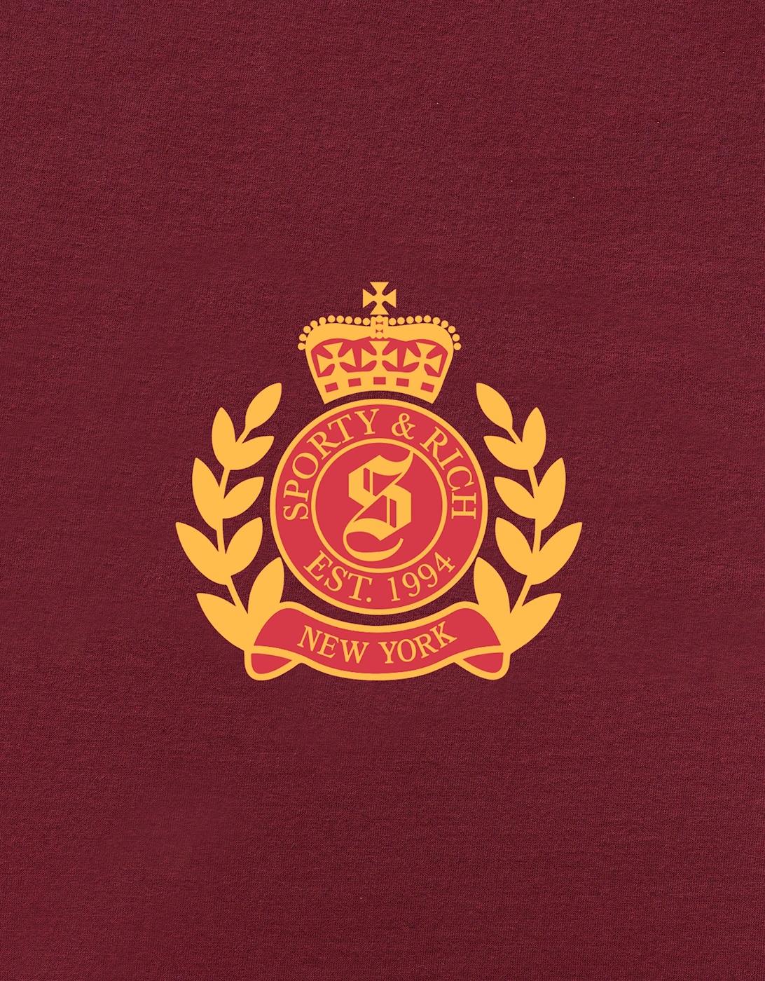 Kids NY Health Crest Joggers in Red