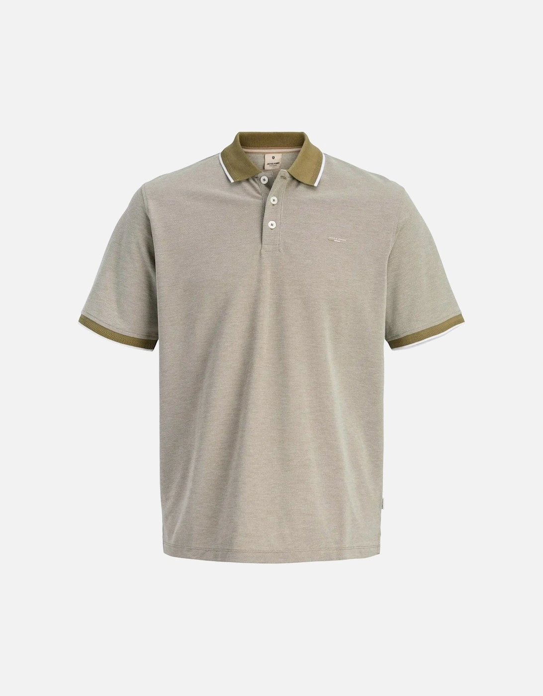 JJRBLUALVES Polo Shirt Martini Olive Melange, 5 of 4