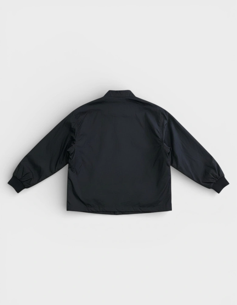 Padded Zip-Through Jacket Black