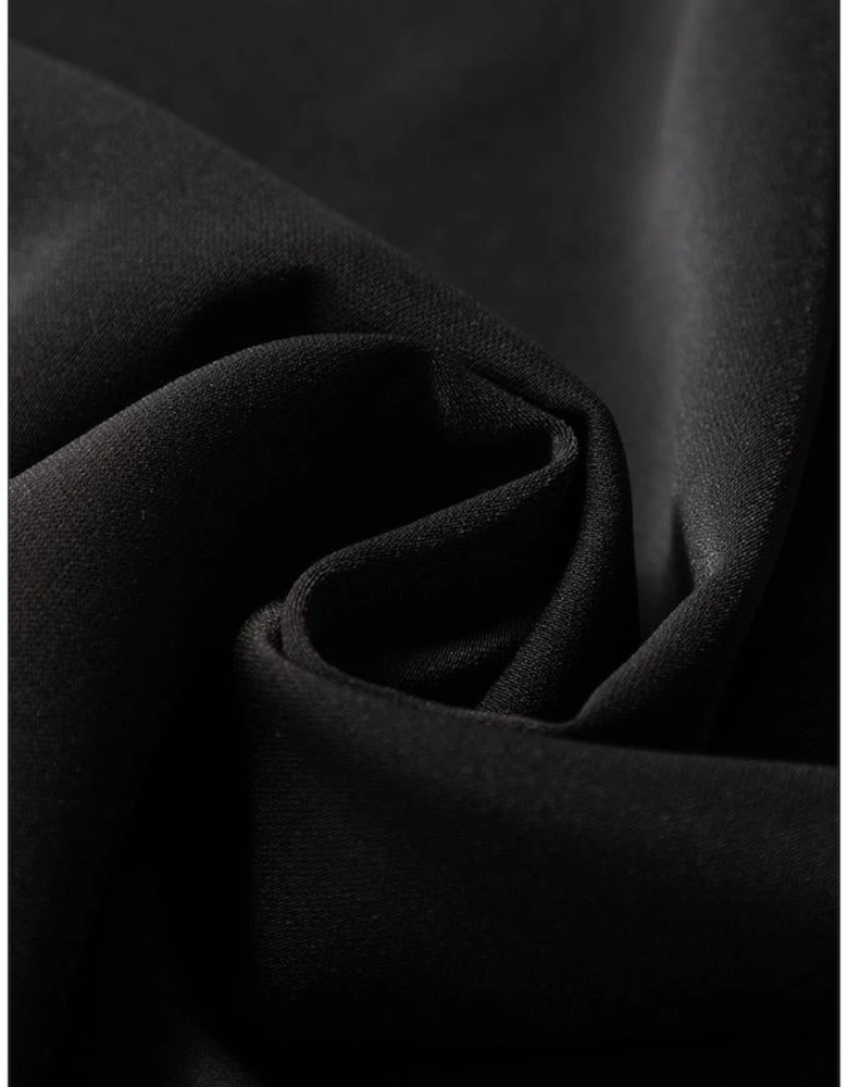 Black Keyhole Neckline Floral Lace Raglan Sleeve Blouse