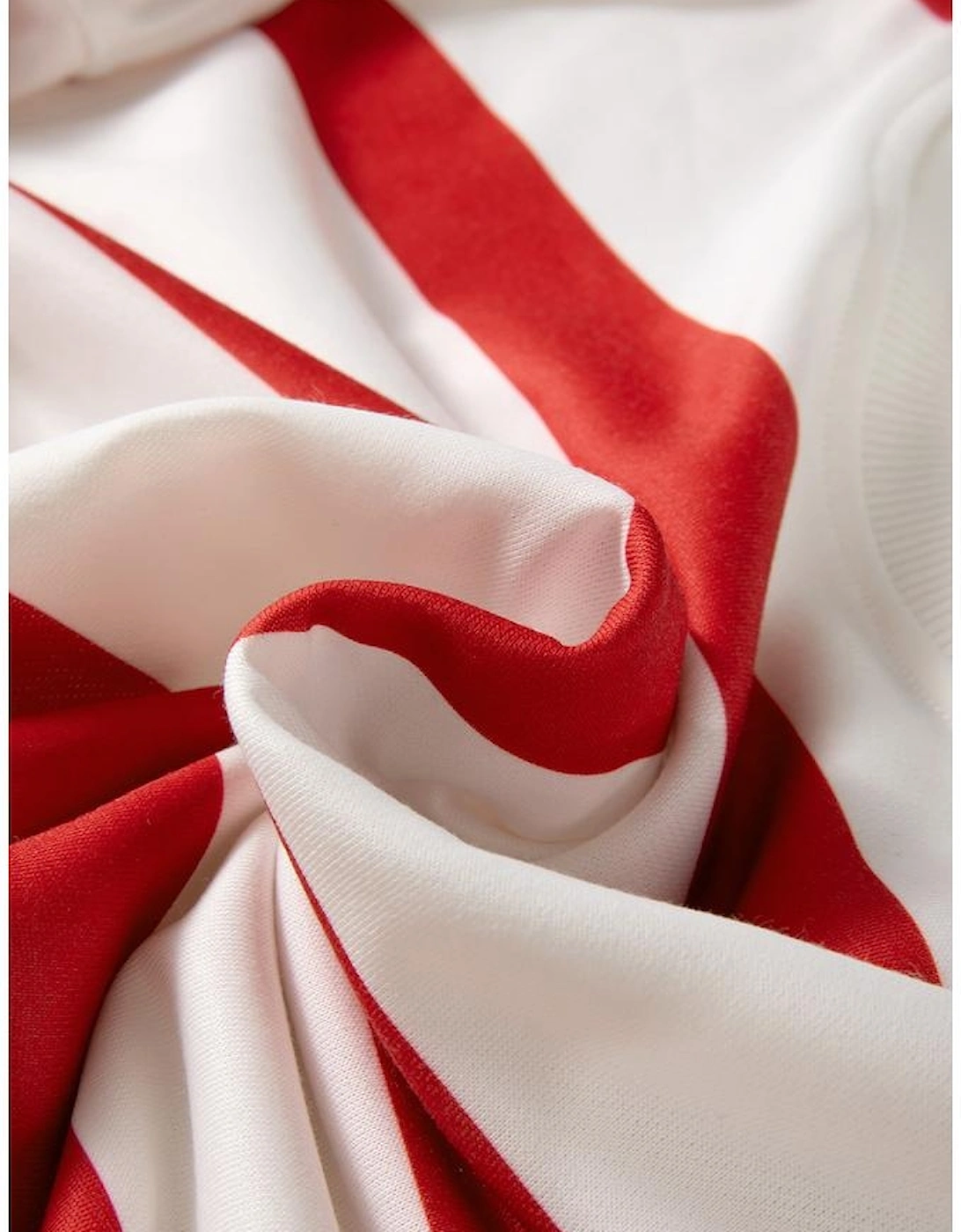 Red Stripe Drop Shoulder Pullover and Jogger Pants Set