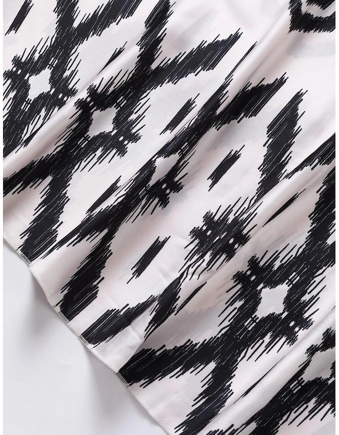 Black Western  Aztec Printed Fashion Vacation Sundress