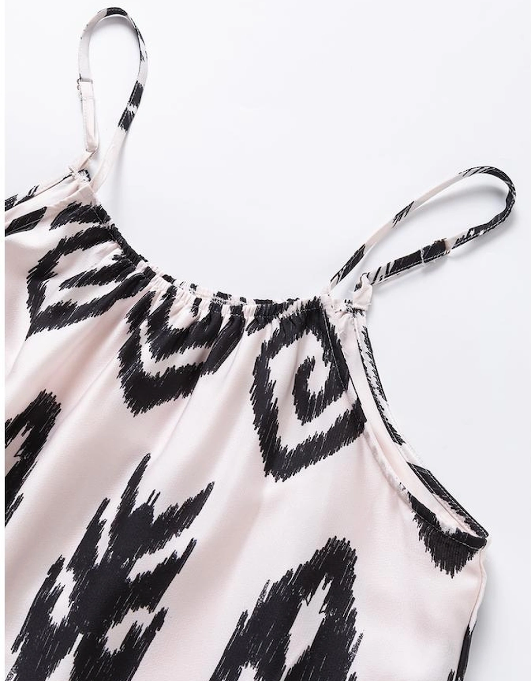 Black Western  Aztec Printed Fashion Vacation Sundress