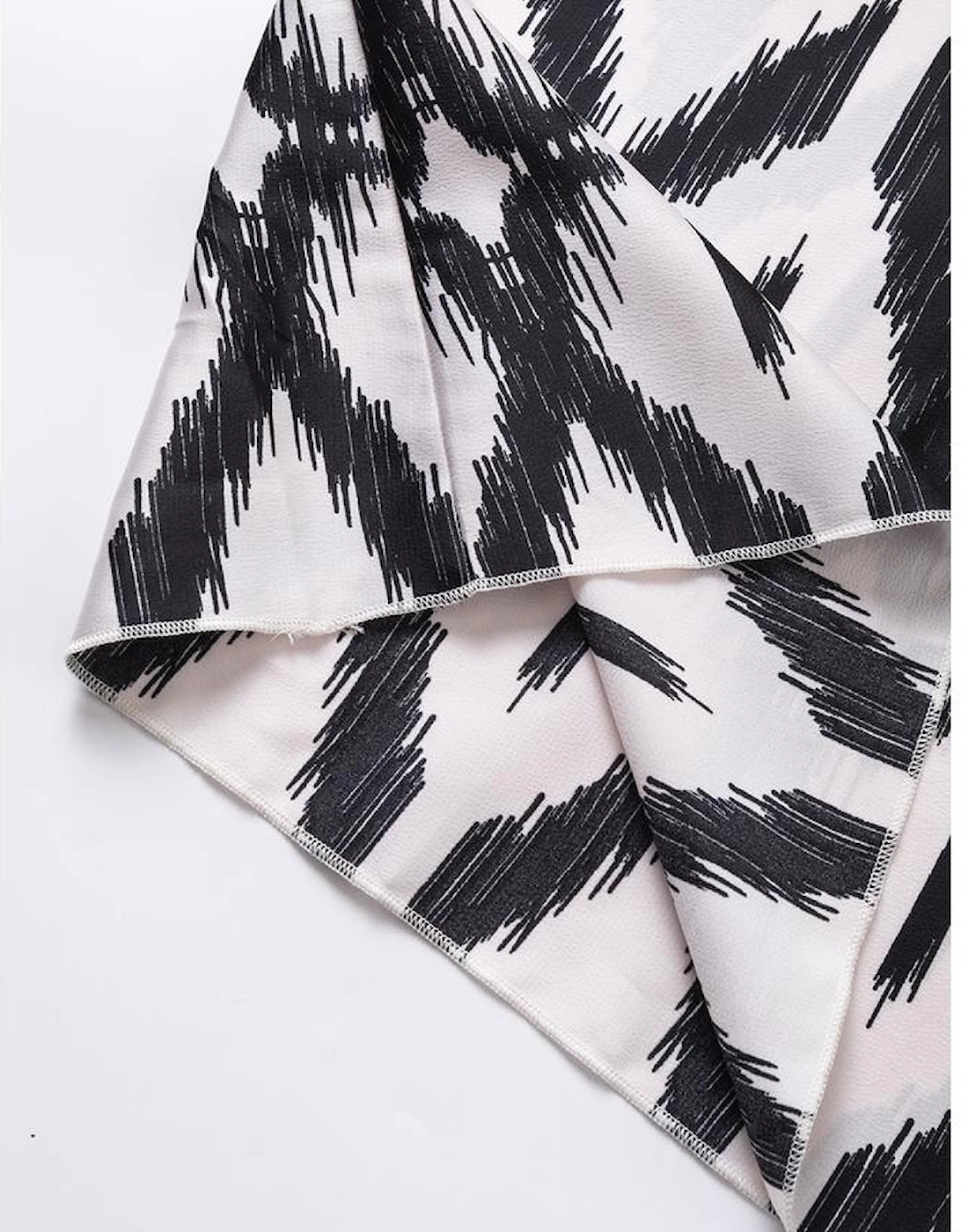 Black Western  Aztec Printed Fashion Vacation Sundress