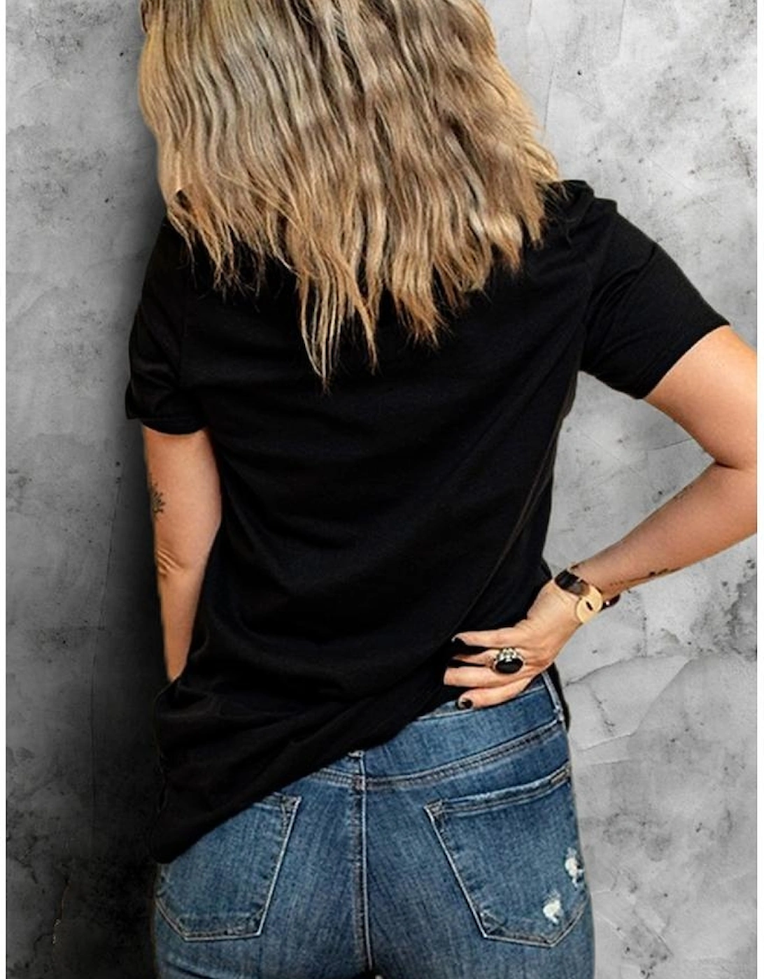 Black Clover Heart Shaped Graphic Tee