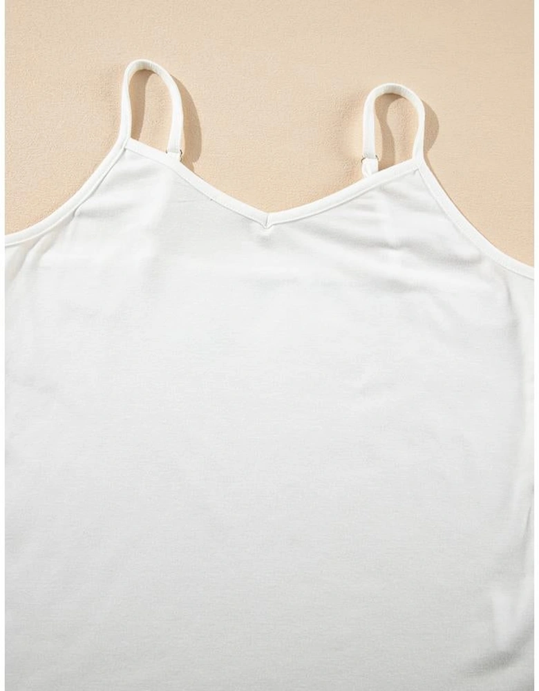 White Solid Color Sheer Mesh Patchwork Short Sleeve Top