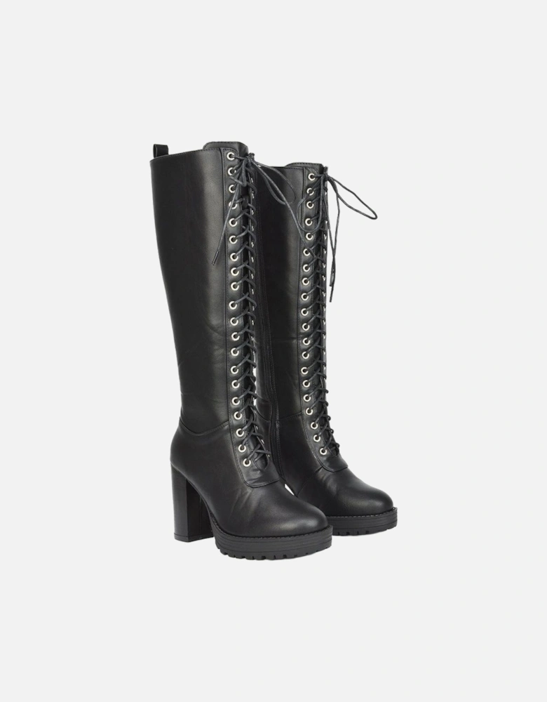 Womens/Ladies Ruthie Platform Knee-High Boots