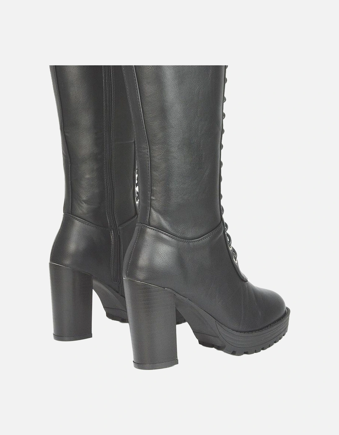 Womens/Ladies Ruthie Platform Knee-High Boots