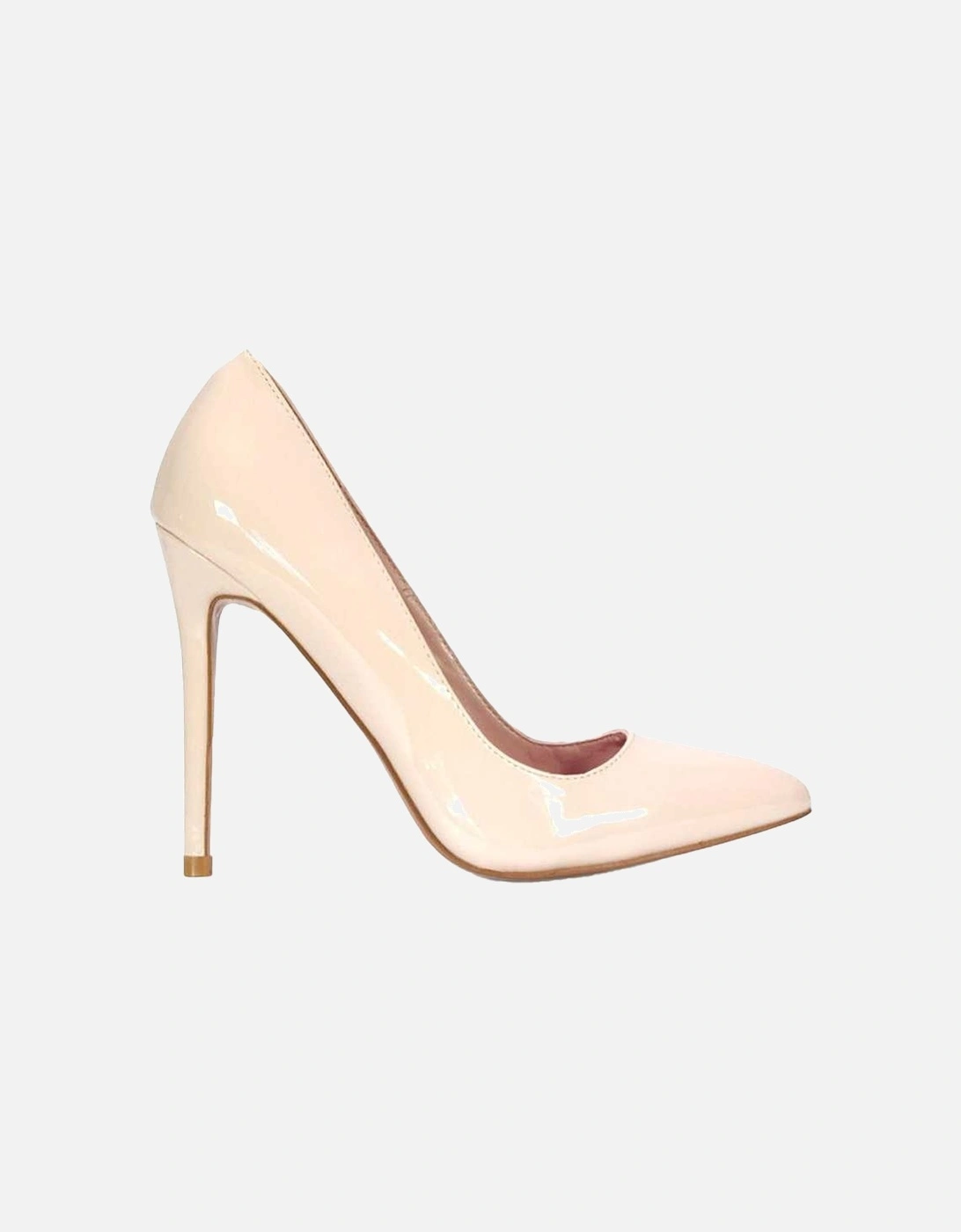 Womens/Ladies Lu Lu Patent High Stiletto Heel Court Shoes