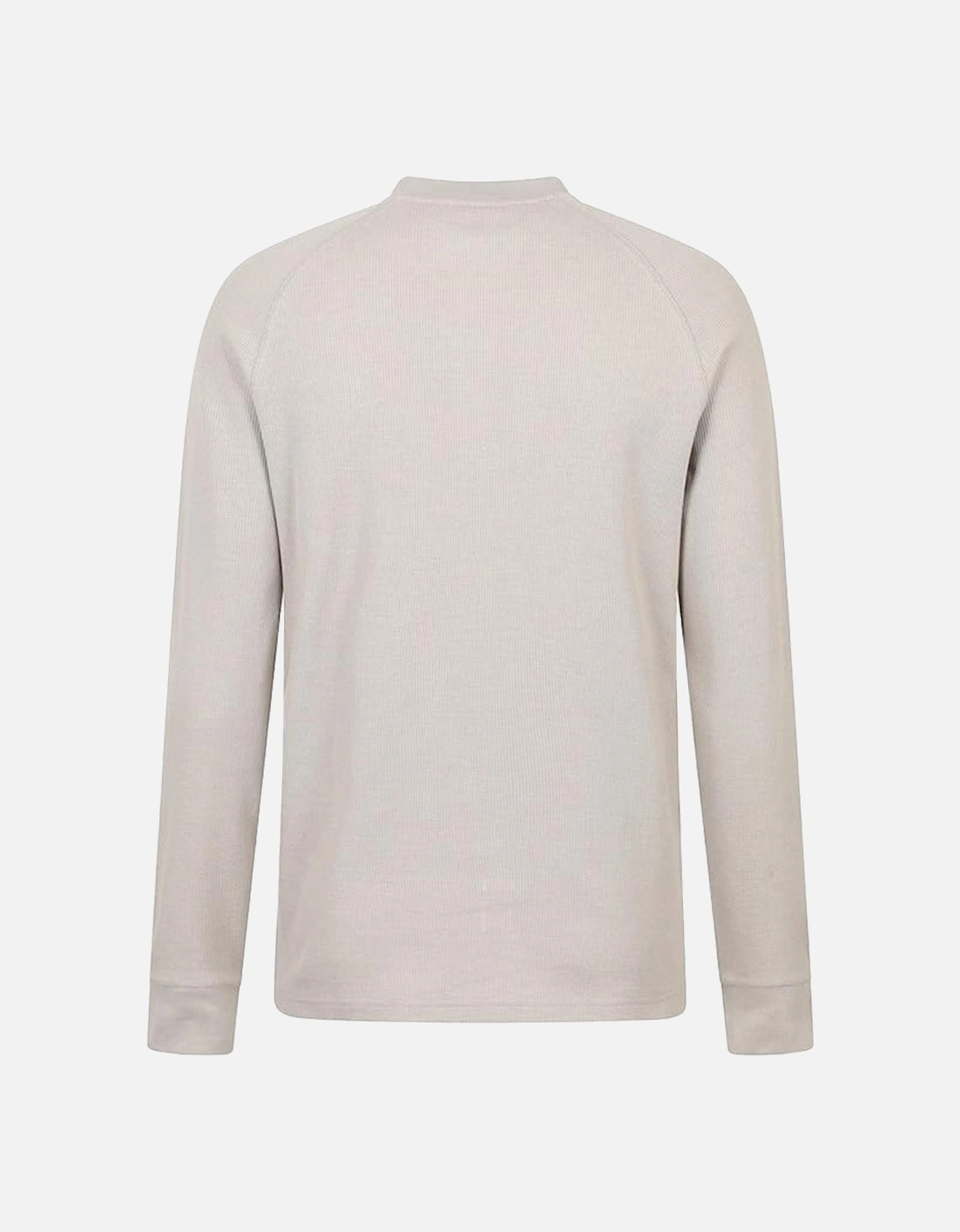 Mens Selby Waffle Henley Long-Sleeved T-Shirt
