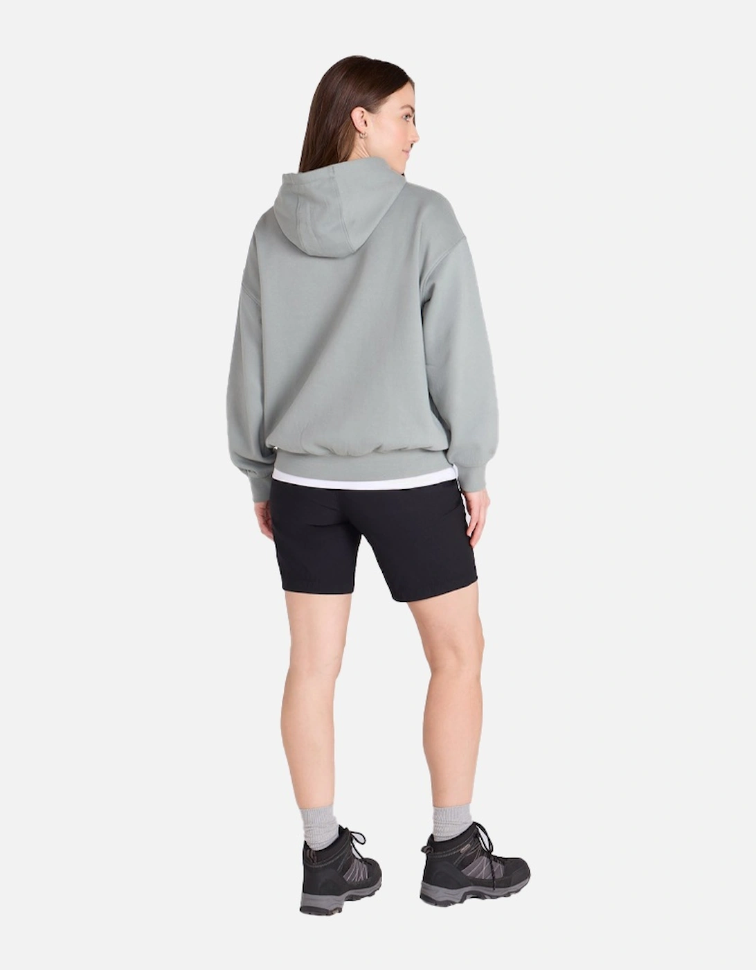 Womens/Ladies Fern Slogan Relaxed Fit Hoodie