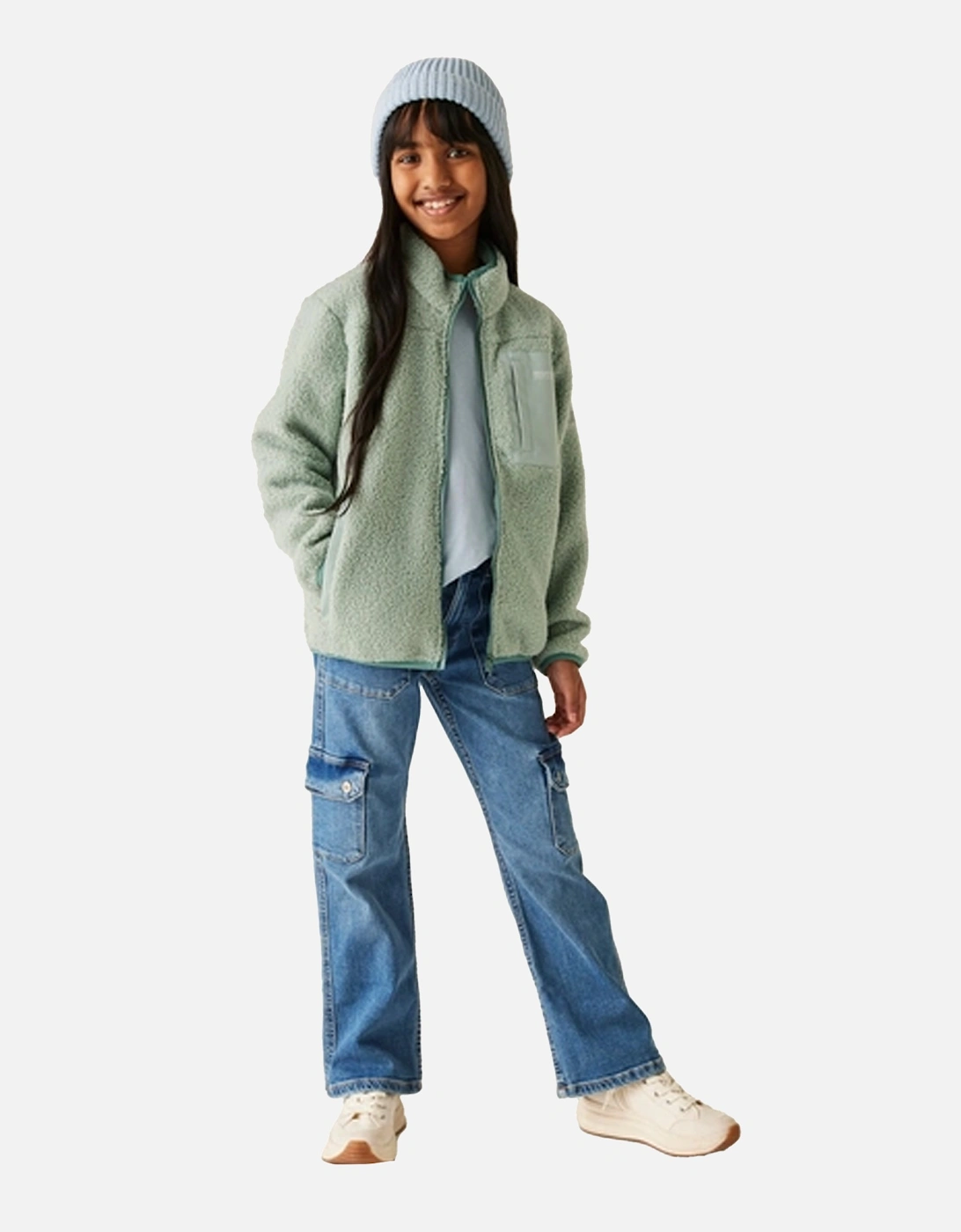 Childrens/Kids Frankie Full Zip Fleece Jacket