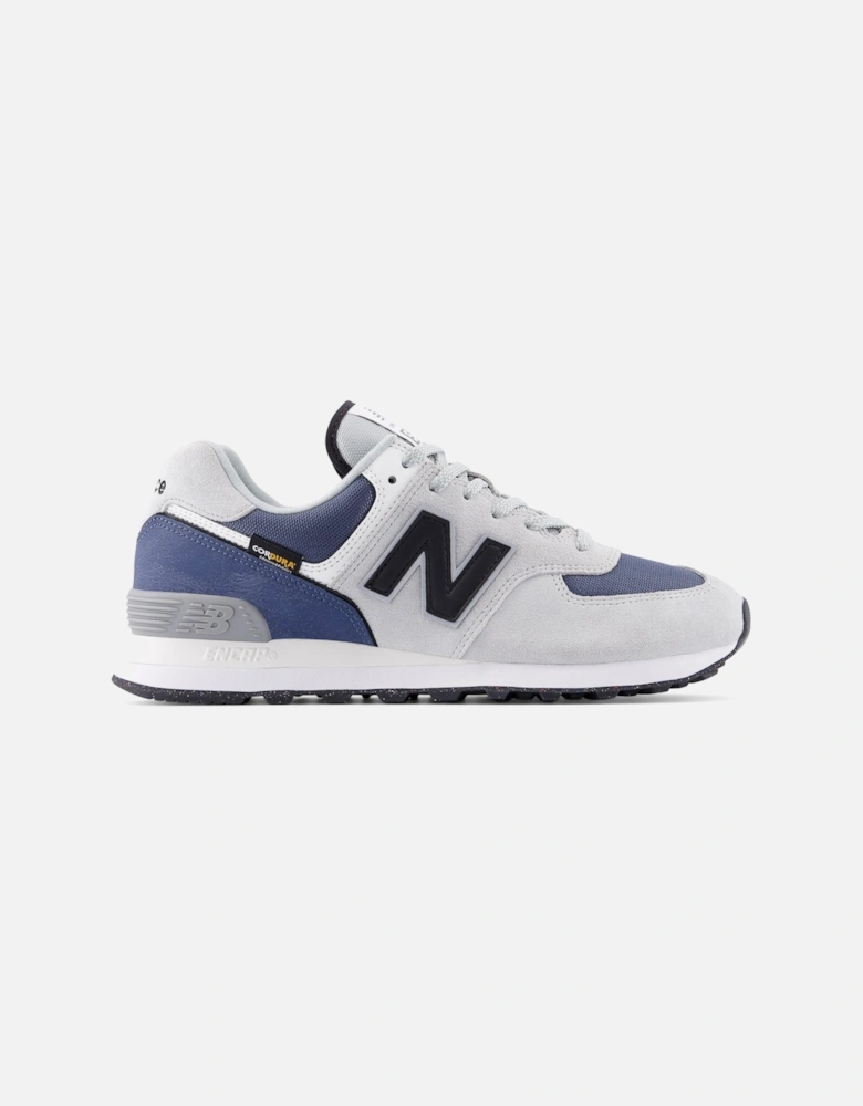 TRAINER LINEN/WHITE/BLUE