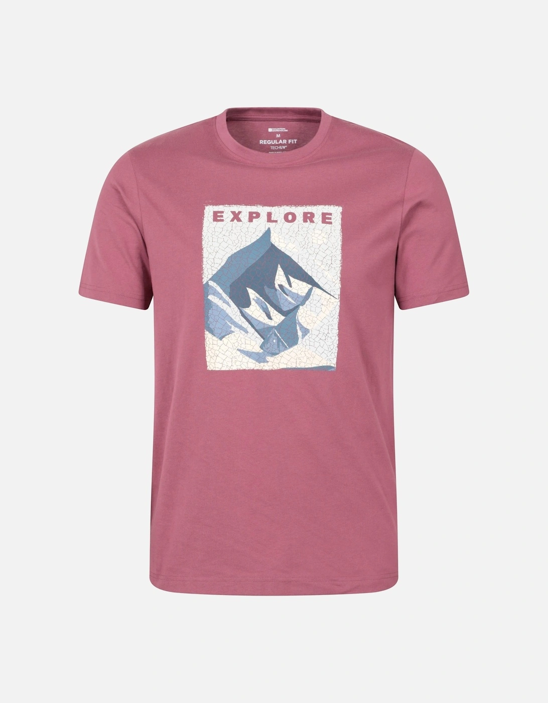 Mens Explore Organic T-Shirt, 2 of 1