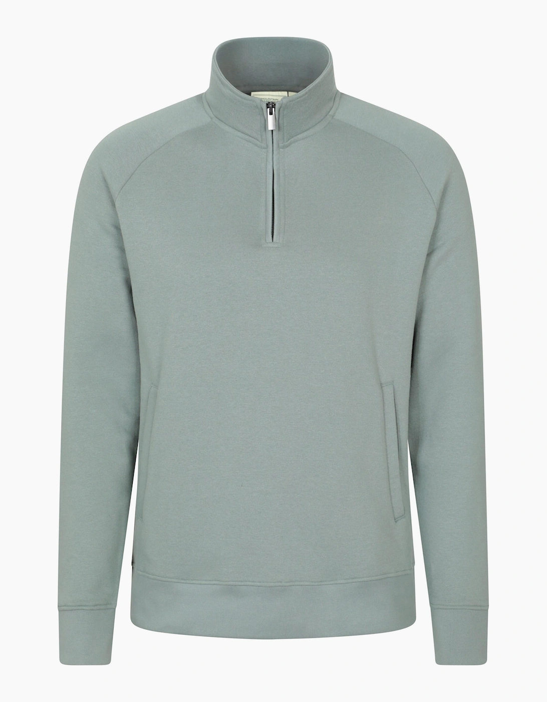Mountain Warehouse Men's Green Bamburgh Half Zip Jumper  34 Xs