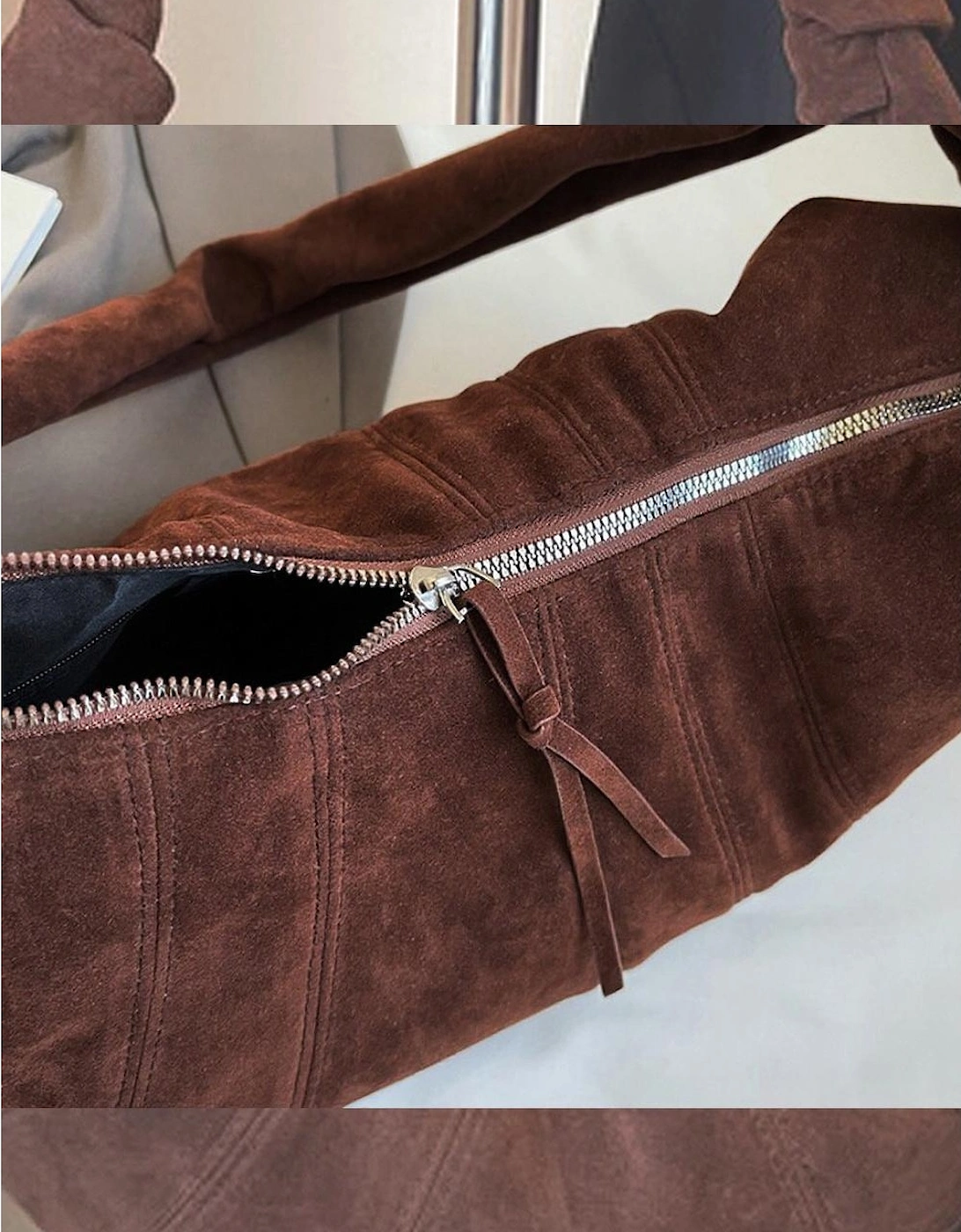 Womens/Ladies Claud Crescent Shaped Crossbody Bag