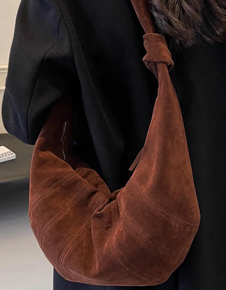 Womens/Ladies Claud Crescent Shaped Crossbody Bag