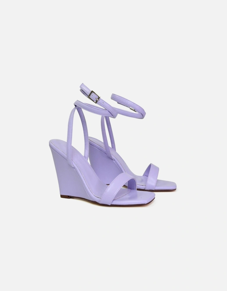 Womens/Ladies Collins Strappy Wedge Sandals