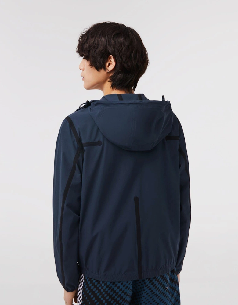 Recycled Polyamide Short Track Jacket