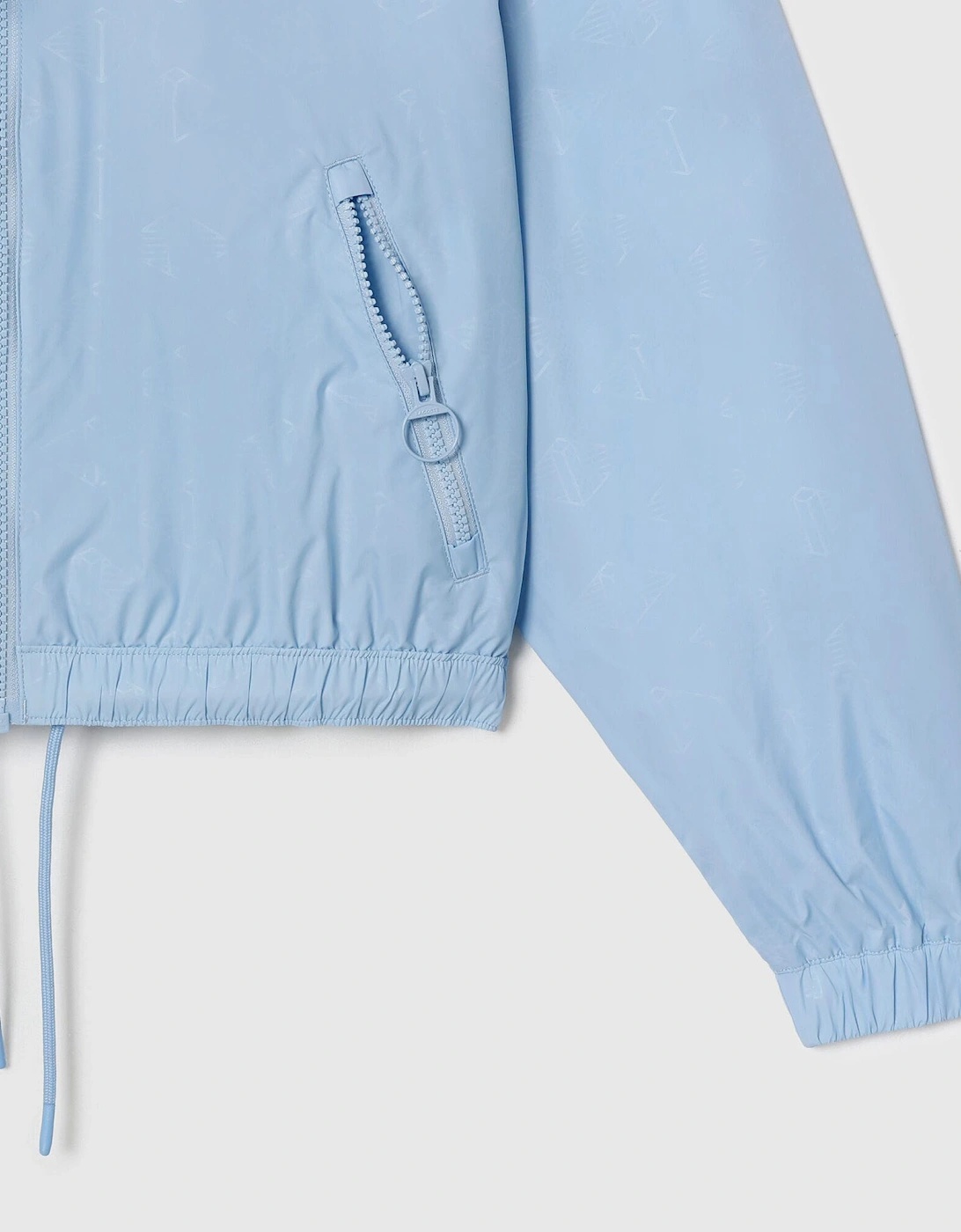 Monogram Print Track Jacket