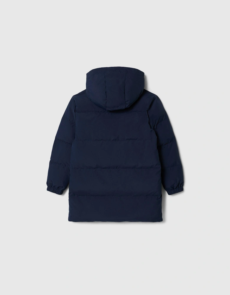Juniors Hooded Puffer Jacket