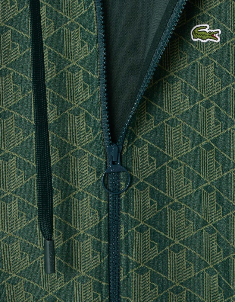 Jacquard Monogram Hoodie