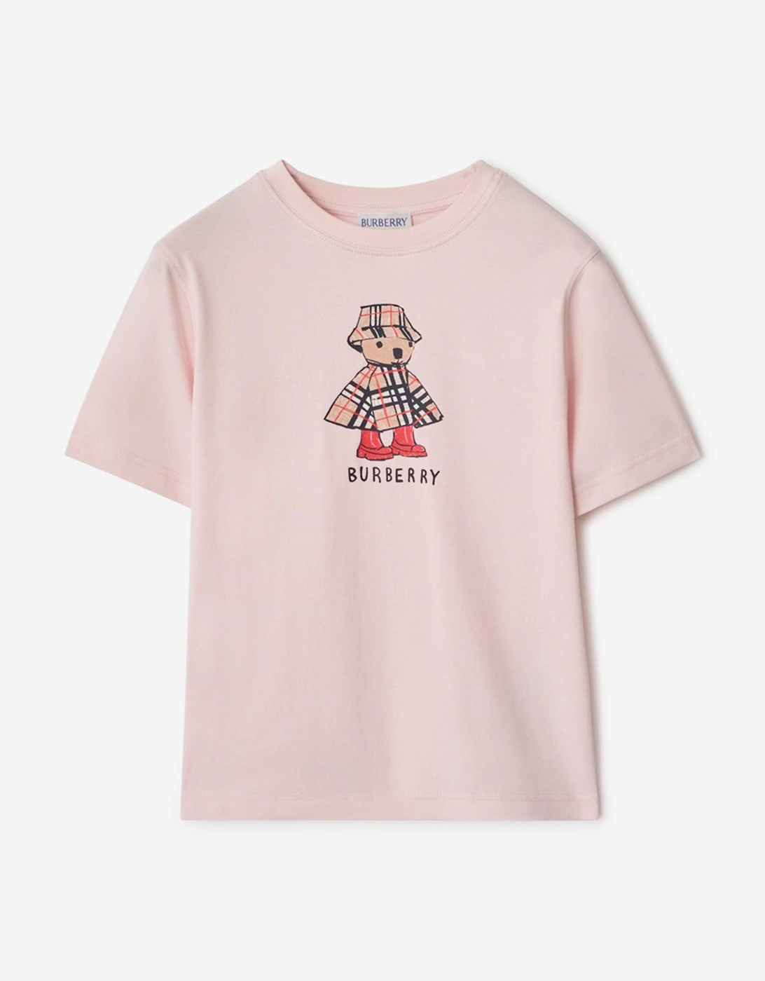 Girls Roxy Teddy Cape T-Shirt in Pink, 5 of 4