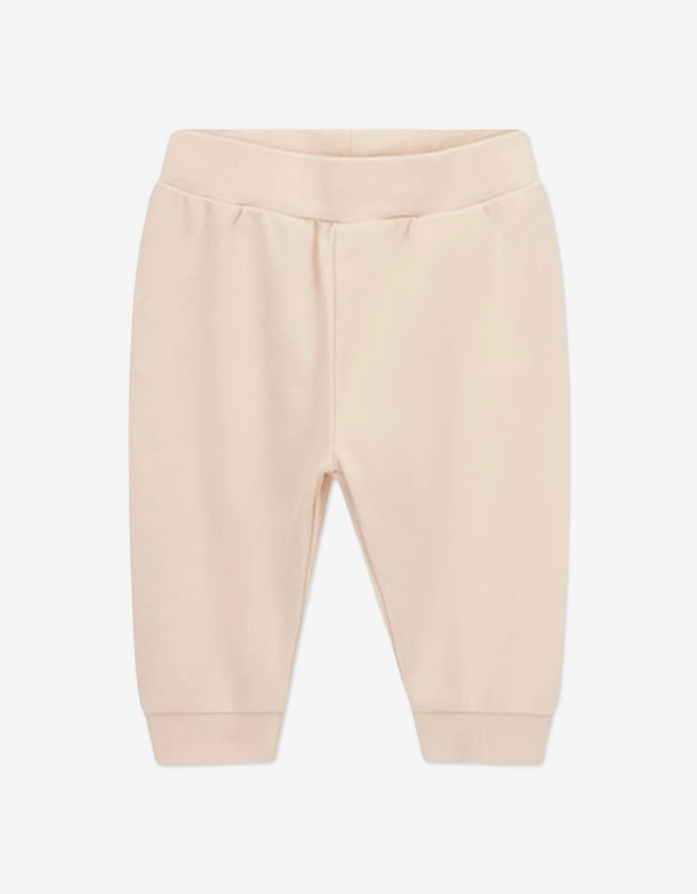 Baby 3 Piece Bear Tracksuit Set in Beige