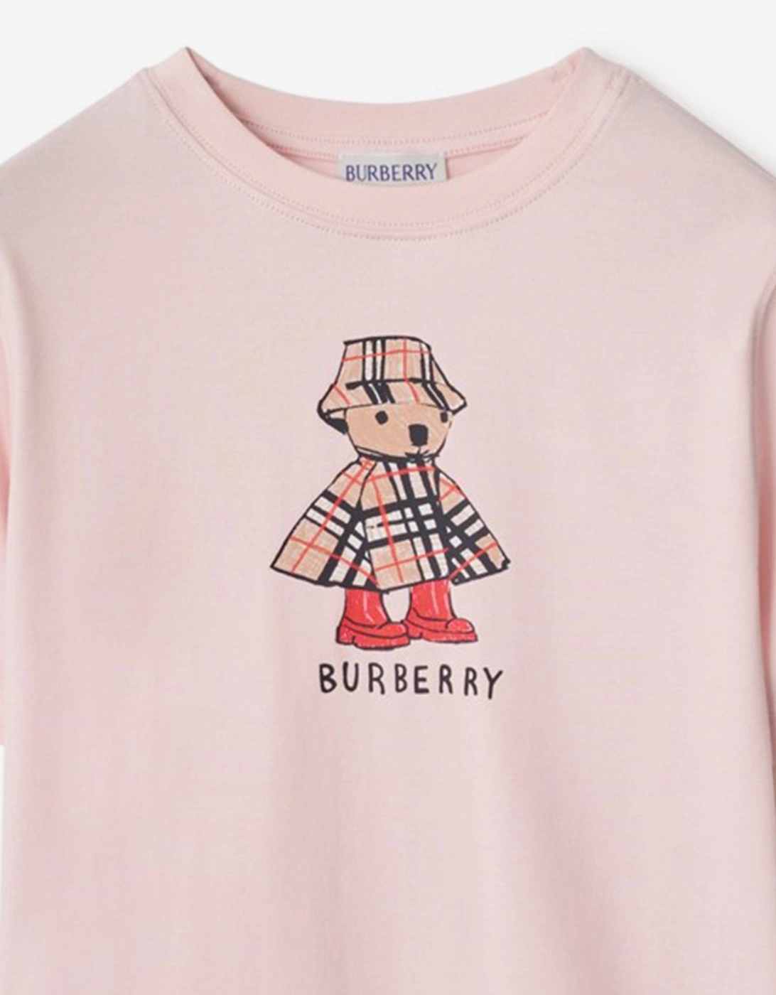 Girls Roxy Teddy Cape T-Shirt in Pink