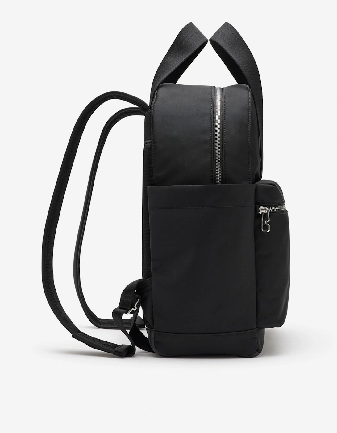 Baby EKD Check Logo Changing Backpack in Black (40cm)