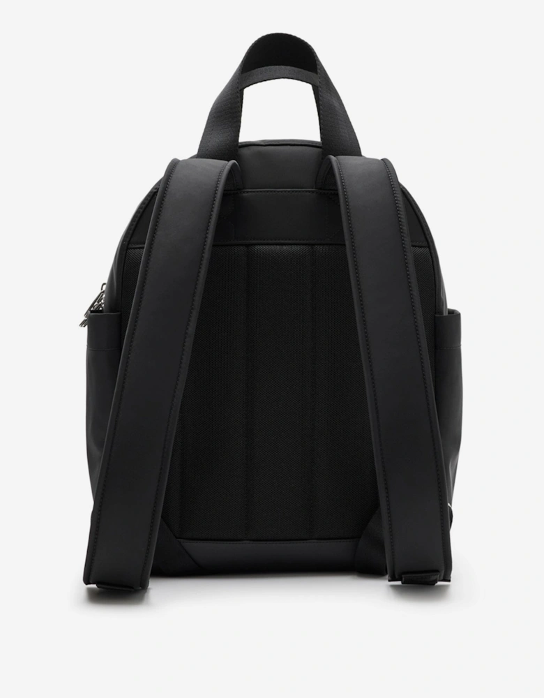 Baby EKD Check Logo Changing Backpack in Black (40cm)