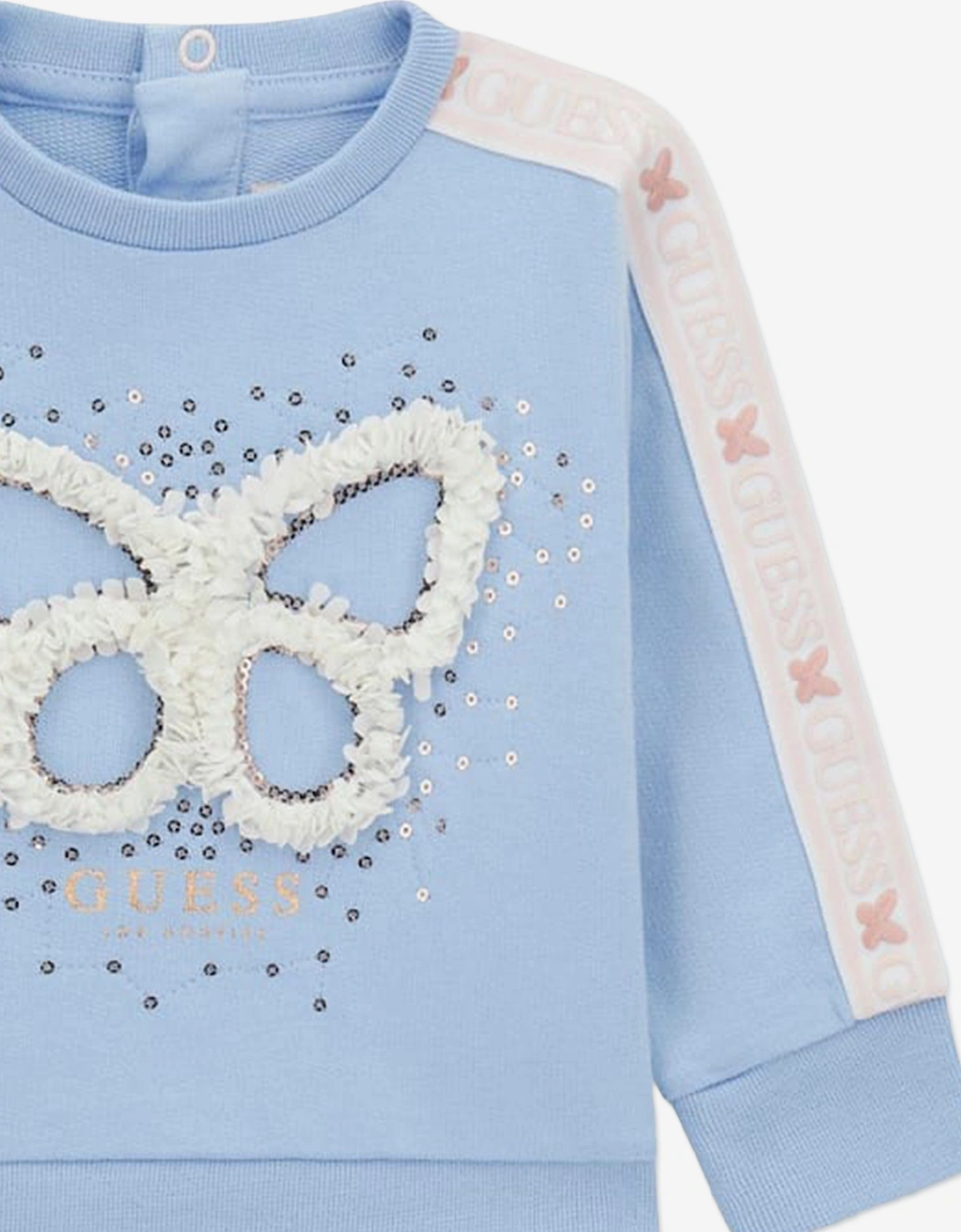 Baby Girls Butterfly Tracksuit in Blue