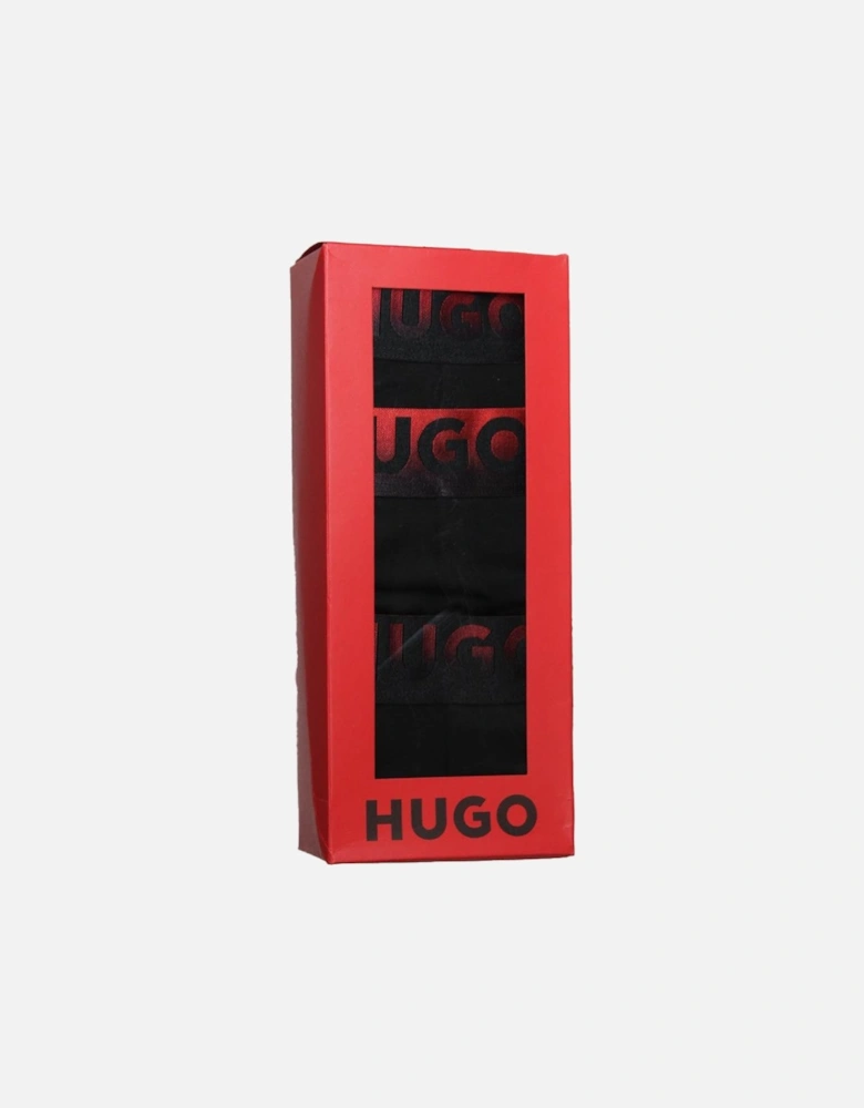 HUGO 3-Pack Boxer Trunks Pack "Spray", Black