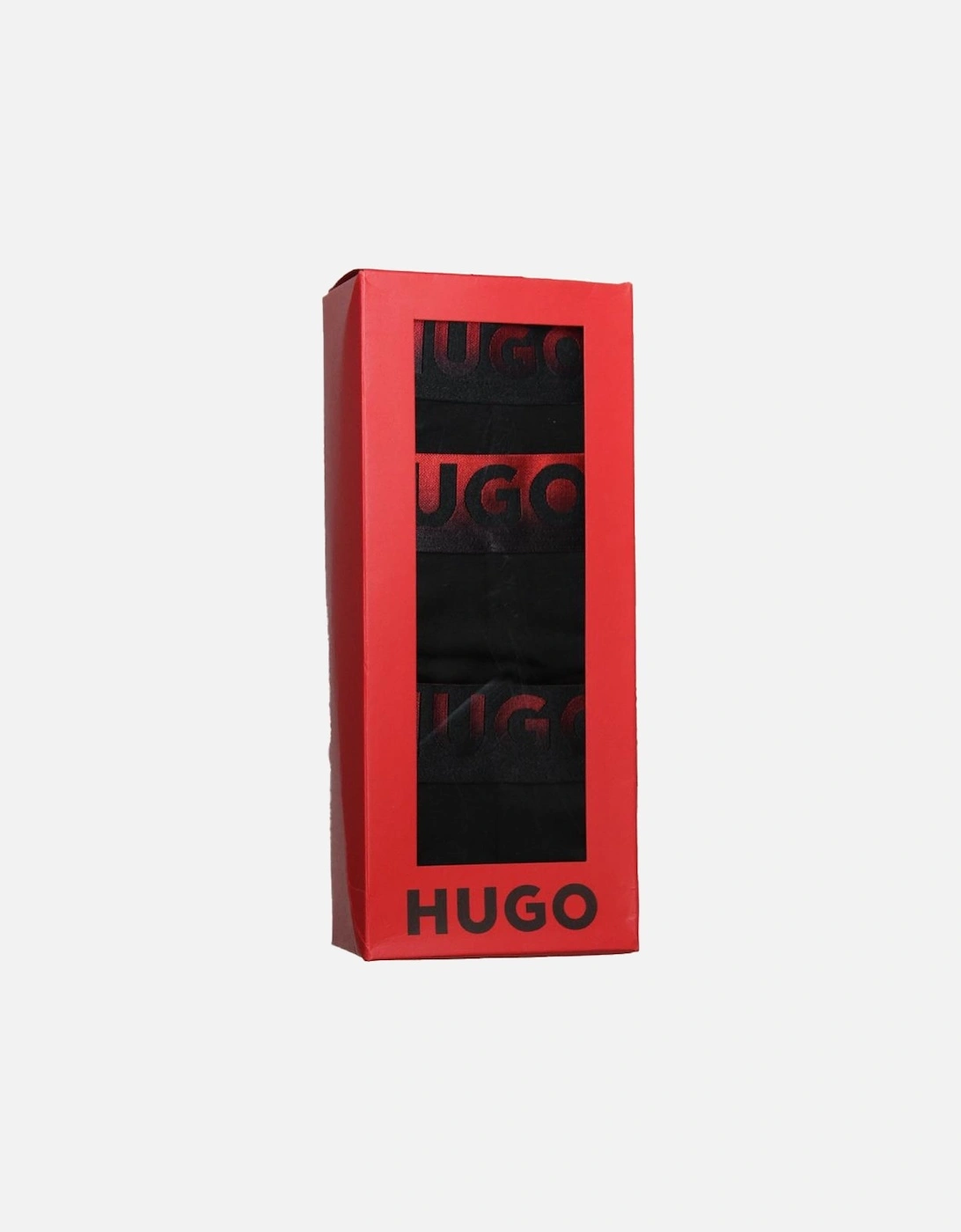 HUGO 3-Pack Boxer Trunks Pack "Spray", Black