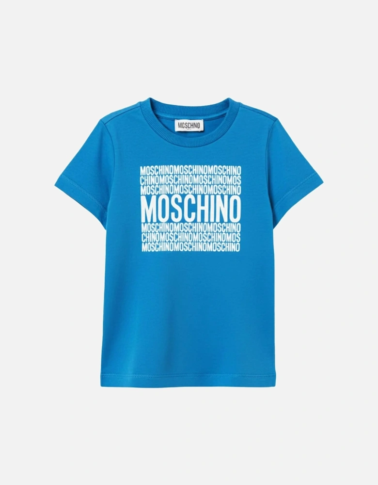KIDS BABY/TODDLER BLUE T SHIRT M9M032