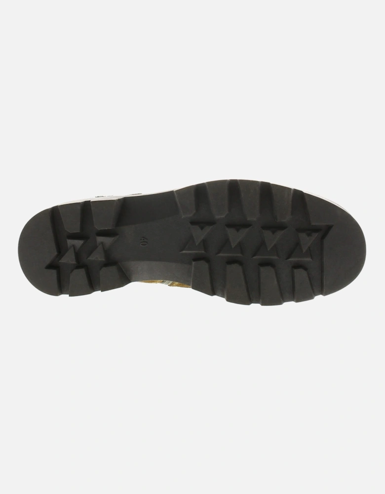 Womens Boots Ankle Aurelia Lace Boot Leather Lace Up brown UK Size