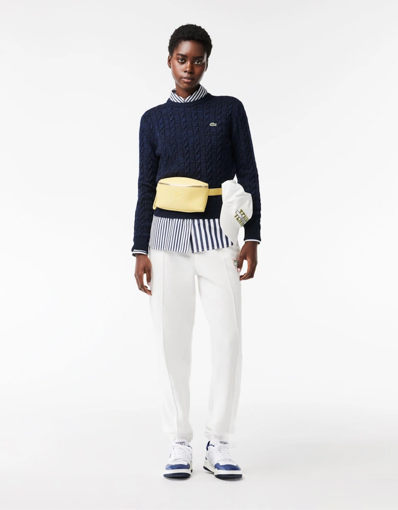 Cable Knit Sweatshirt