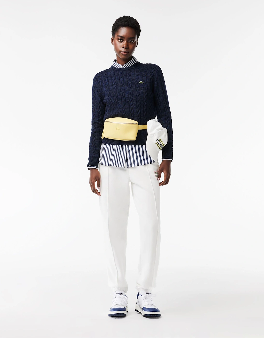 Cable Knit Sweatshirt