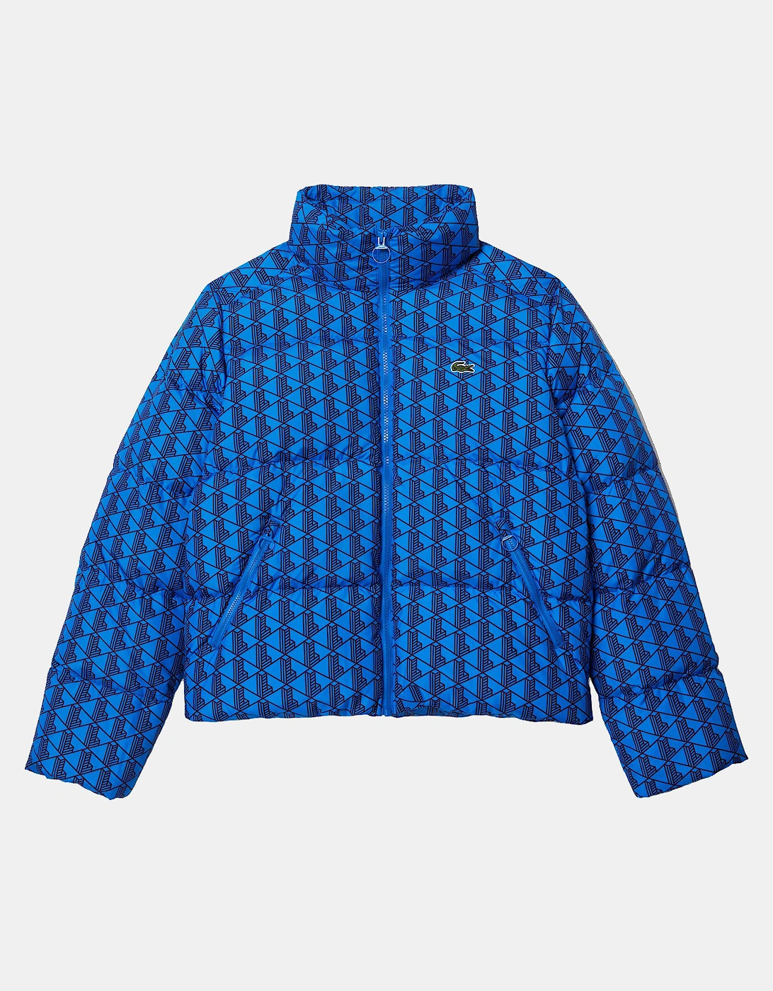 Hooded Monogram Print Puffer Jacket, 4 of 3