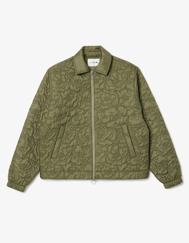 Quilted Floral Jacket
