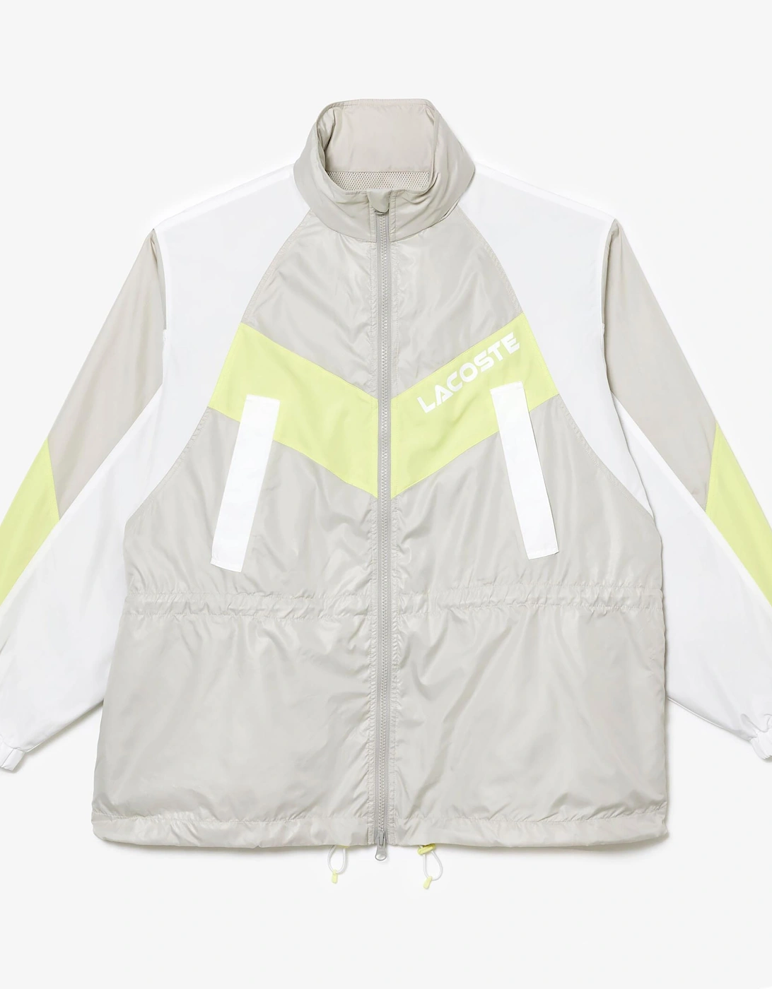 Oversized Hooded Colourblock Jacket, 4 of 3