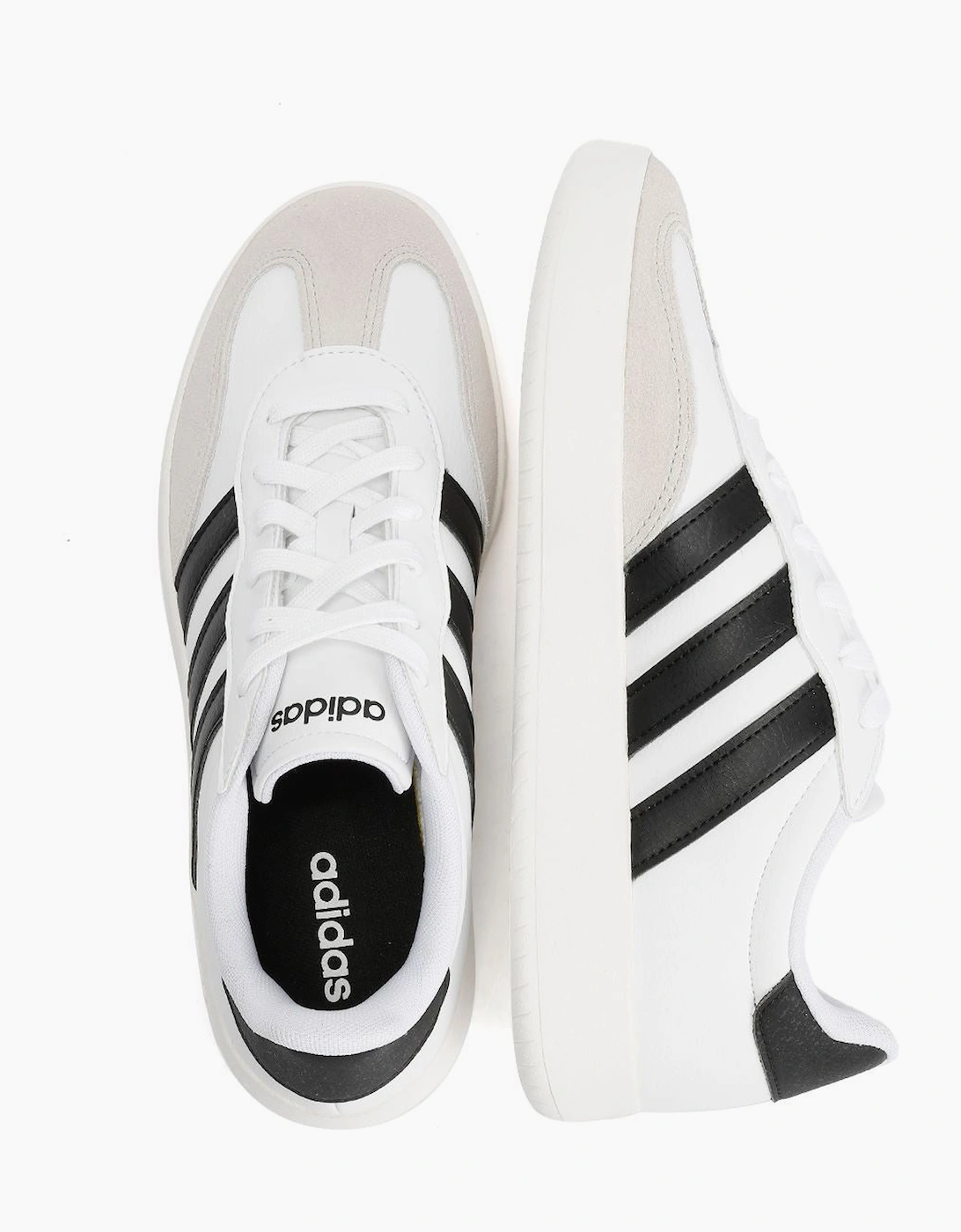 Barreda Men's White/Black/Grey Trainers