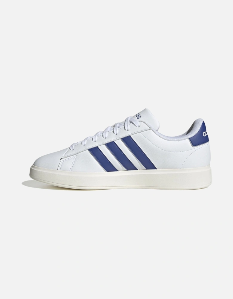 Grand Court 2.0 White/Blue Trainers