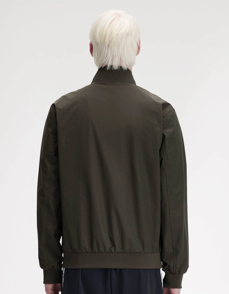 Mens Brentham Jacket - Field Green/Black U70