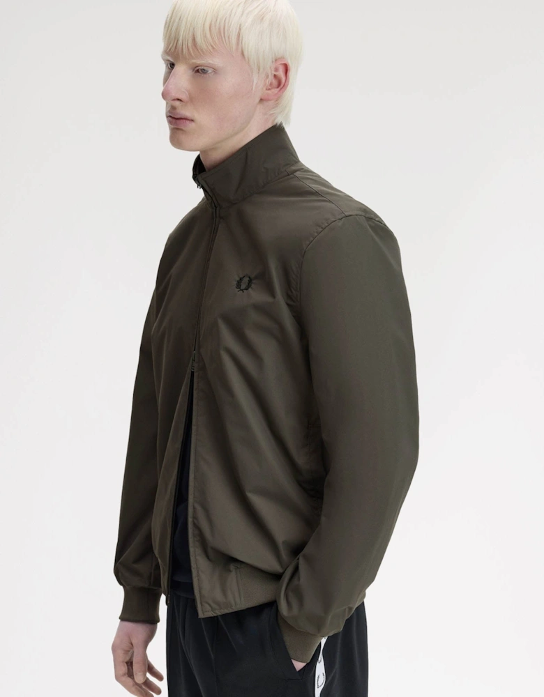 Mens Brentham Jacket - Field Green/Black U70