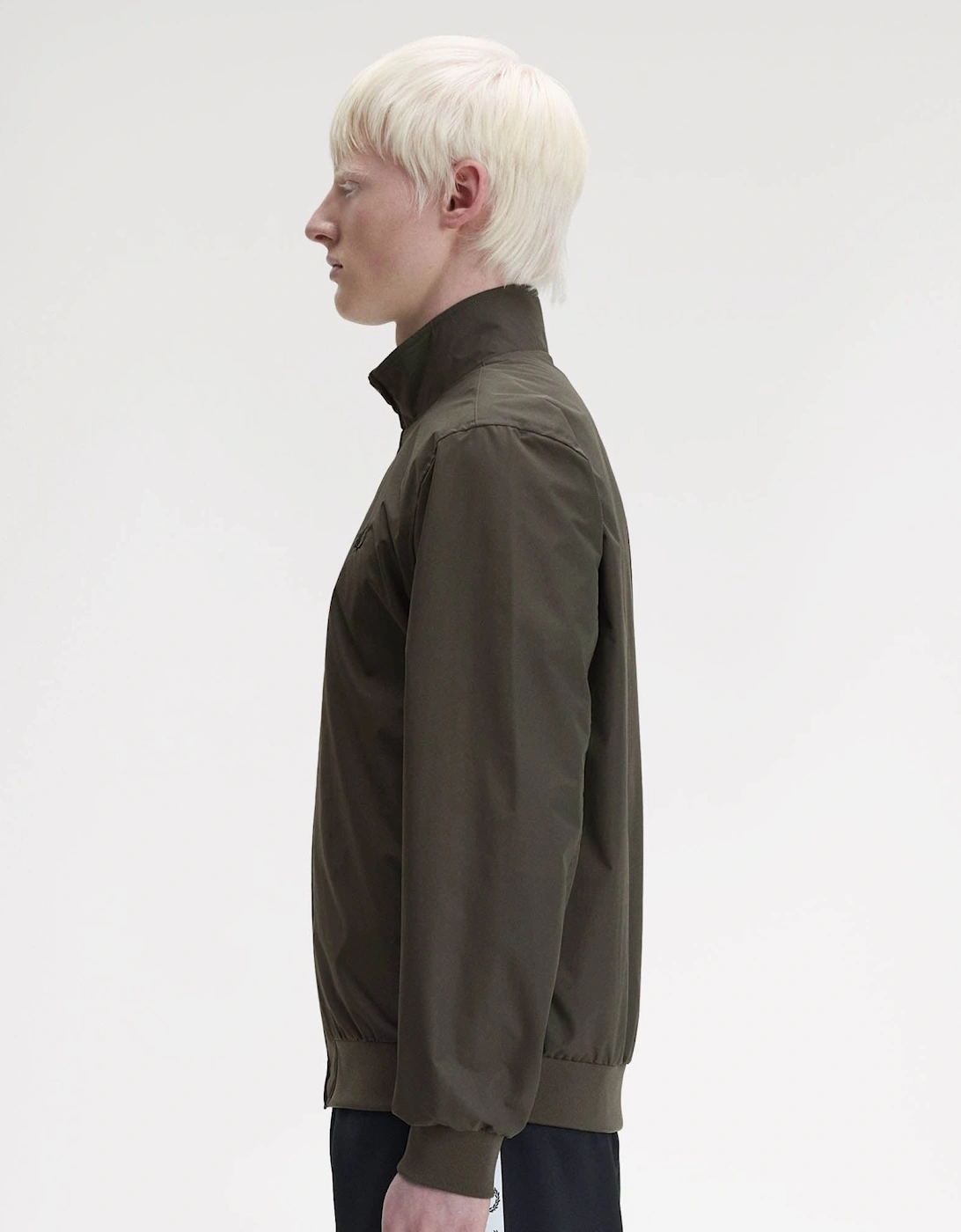 Mens Brentham Jacket - Field Green/Black U70